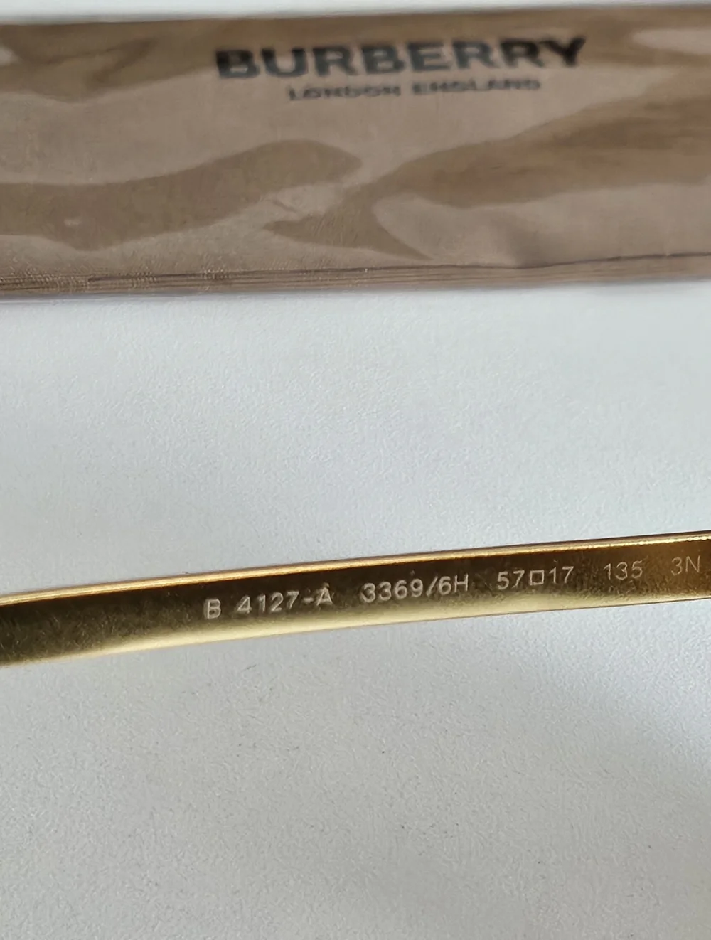 Burberry Brown & Honey Gold Gradient Sunglasses - Picture 8 of 10